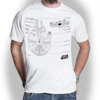 STAR WARS Millennium Falcon Wht, T