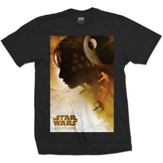 STAR WARS Rogue One Jyn Silhouette, T