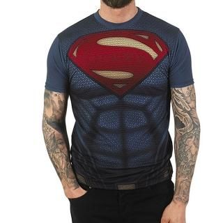 DC COMICS Batman v Superman Supersuit with Sublimation Printing, T