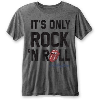 THE ROLLING STONES It's Only Rock N' Roll With Burn Out Finishing, Tシャツ