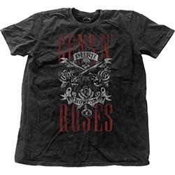 GUNS N' ROSES Appetite for Destruction with Snow Wash Finishing, T