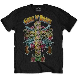 GUNS N' ROSES Skull Cross 80s, T