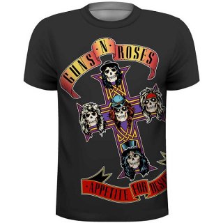 GUNS N' ROSES Appetite With Sublimation Printing, T