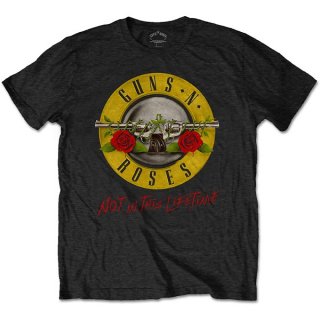 GUNS N' ROSES Not in this Lifetime Tour with Back Print, T