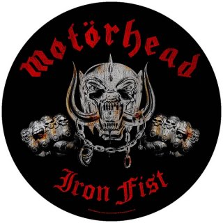 MOTORHEAD Iron Fist, バックパッチ