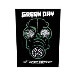 GREEN DAY Gas Mask, バックパッチ