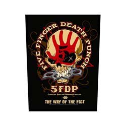 FIVE FINGER DEATH PUNCH Way Of The Fist, バックパッチ