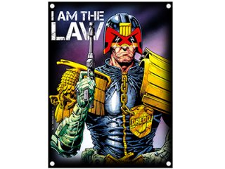 2000AD I am the law, 布製ポスター