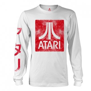 ATARI Box Logo Grey, ロングTシャツ