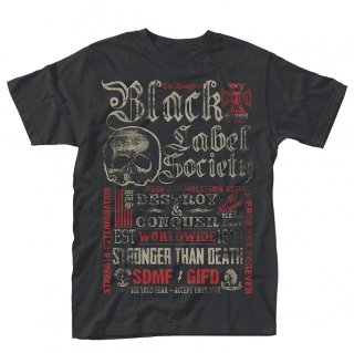 BLACK LABEL SOCIETY Destroy & Conquer, Tシャツ