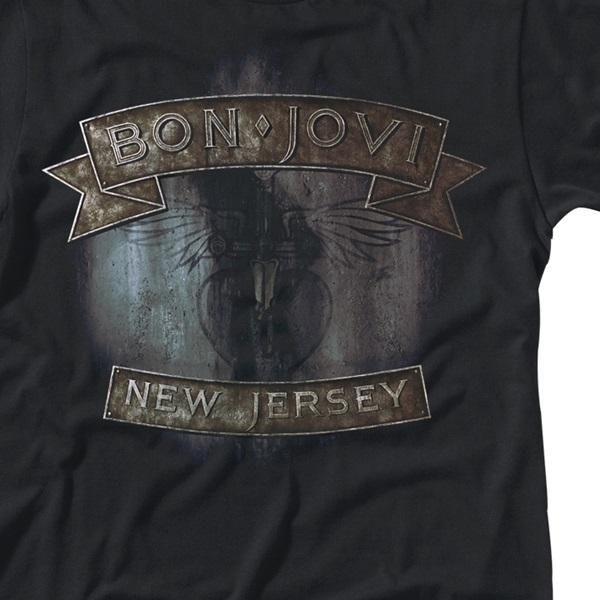 BON JOVI ボン ジョビ コピーライト バンドT ロックT Tシャツ