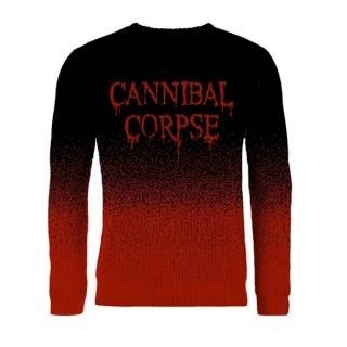 CANNIBAL CORPSE Dripping Logo (dip dye), セーター