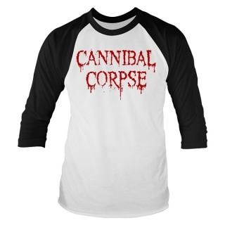 CANNIBAL CORPSE Dripping Logo, ラグラン七分袖シャツ