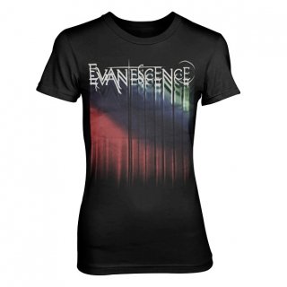 EVANESCENCE Tour Logo, レディースTシャツ