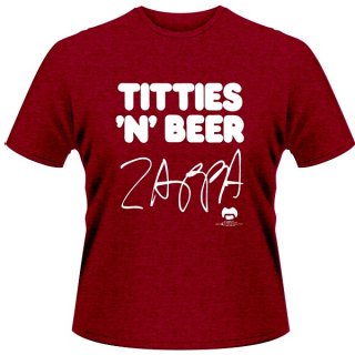 FRANK ZAPPA Titties 'n' Beer, Tシャツ