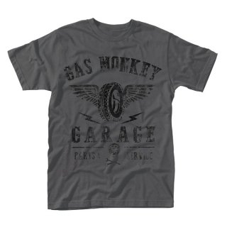GAS MONKEY GARAGE Tyres Parts Service, Tシャツ