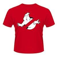 GHOSTBUSTERS Logo Red, T