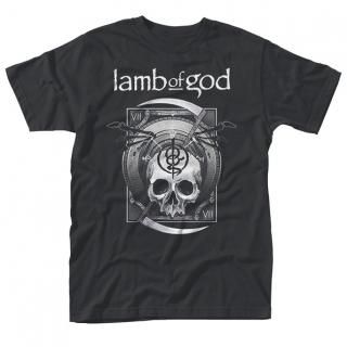 LAMB OF GOD Sickle Skull, T