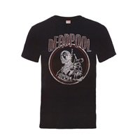 DEADPOOL Deadpool Vintage Circle, Tシャツ