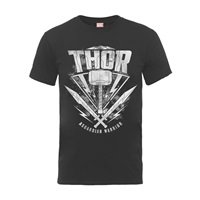THOR RAGNAROK Thor Hammer Logo, Tシャツ