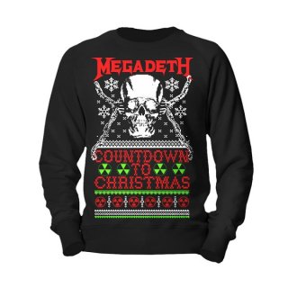 MEGADETH Countdown To Christmas, スウェットシャツ