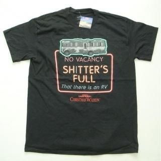NATIONAL LAMPOON'S CHRISTMAS VACATION Shitter's full, Tシャツ