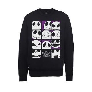 THE NIGHTMARE BEFORE CHRISTMAS Many Faces Of Jack Squares, スウェットシャツ