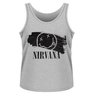 NIRVANA Smiley Paint, タンクトップ