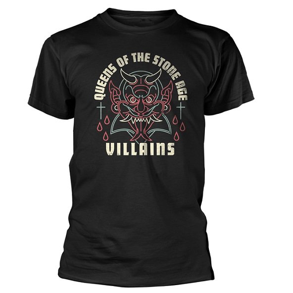 queens of the stone age tシャツ デザイン オファー villians