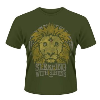 SLEEPING WITH SIRENS Lion Crest, Tシャツ