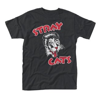 STRAY CATS Cat Logo, T