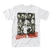 SUICIDE SQUAD Pose Red Text, Tシャツ