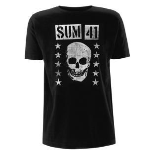 SUM 41 Grinning Skull, T