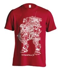 TITANFALL 2 Titan Scortch Line Art, Tシャツ