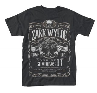 ZAKK WYLDE Book Of Shadows ii, Tシャツ