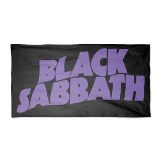 BLACK SABBATH Purple Logo, タオル