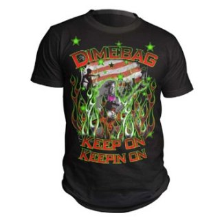 DIMEBAG DARRELL Flags And Stars, Tシャツ