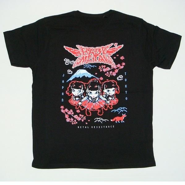 ベビーメタル　Tシャツ BABYMETAL】ロックTシャツ メンズ バンドTシャツ メンズ