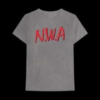 N.W.A. Logo Charcoal, T