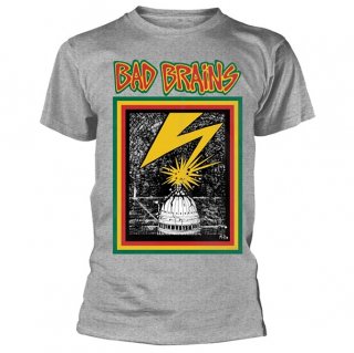 BAD BRAINS Bad Brains Grey, Tシャツ