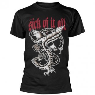 SICK OF IT ALL Eagle (Black), T