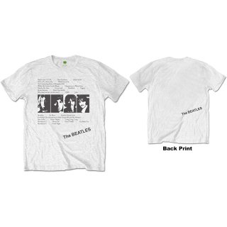 THE BEATLES White Album Tracks, Tシャツ