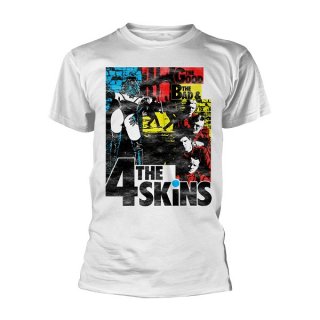 THE 4 SKINS The Good The Bad＆The４Skins Wht, Tシャツ