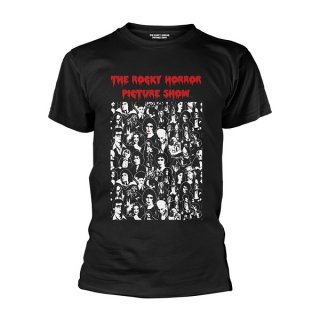 THE ROCKY HORROR PICTURE SHOW Block Characters, Tシャツ