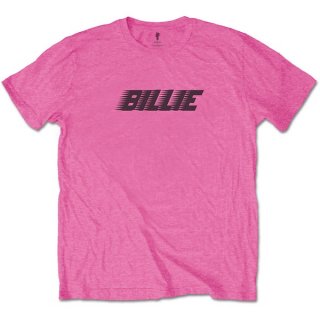 BILLIE EILISH Racer Logo & Blohsh Lime Pink, T