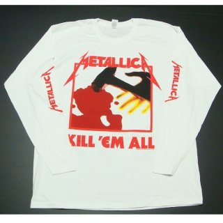 METALLICA Kill Em All Wht, ロングTシャツ