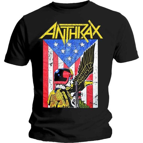 Anthrax】ロックTシャツ メンズ バンドTシャツ メンズ Anthrax