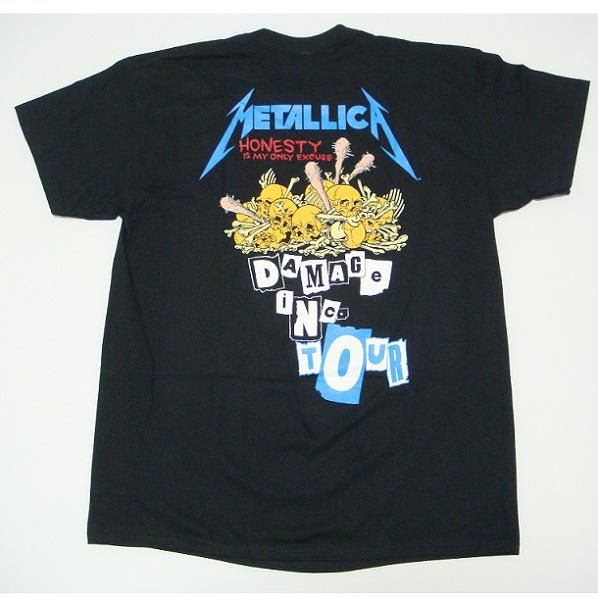 LLICA Tシャツ Damage Inc メタリカ 80s METALLICA 