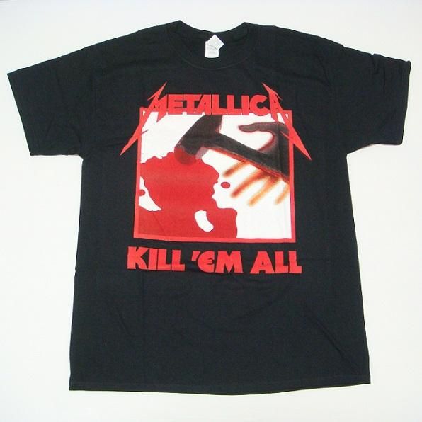 LLICA KILL 'EM ALL Giantタグ Tシャツ L Metallica Kill'em all t-shirt size L – Lyons way | Online