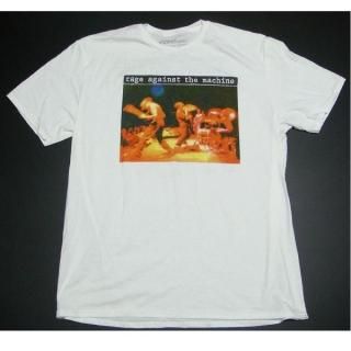RAGE AGAINST THE MACHINE Anger Gift White, T